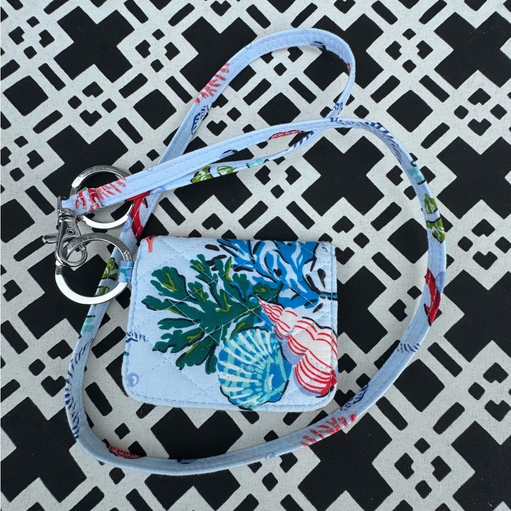 Vera Bradley Anchors Aweigh Lanyard and Wallet